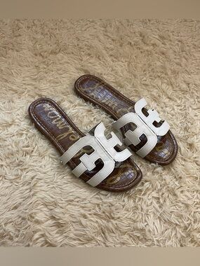 Sam Edelman Bay Leather Slide Sandals